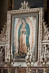 Our Lady of Guadalupe. Photo Credit: Rev. Lawrence, OP.